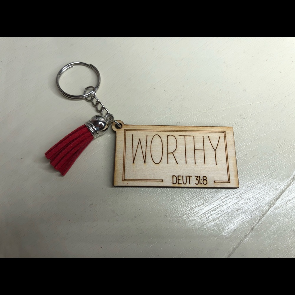 Brand New - “Worthy” Keychain